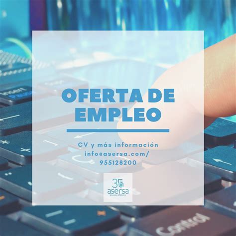 oferta de empleo|Inicio 